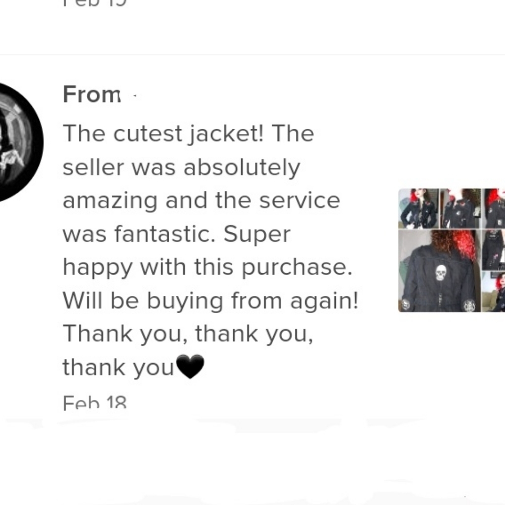 SOLD ❤️🔥Host Pick!❤️🔥Radass levis ouija board gothic horror vest! Black tag! - Picture 12 of 12